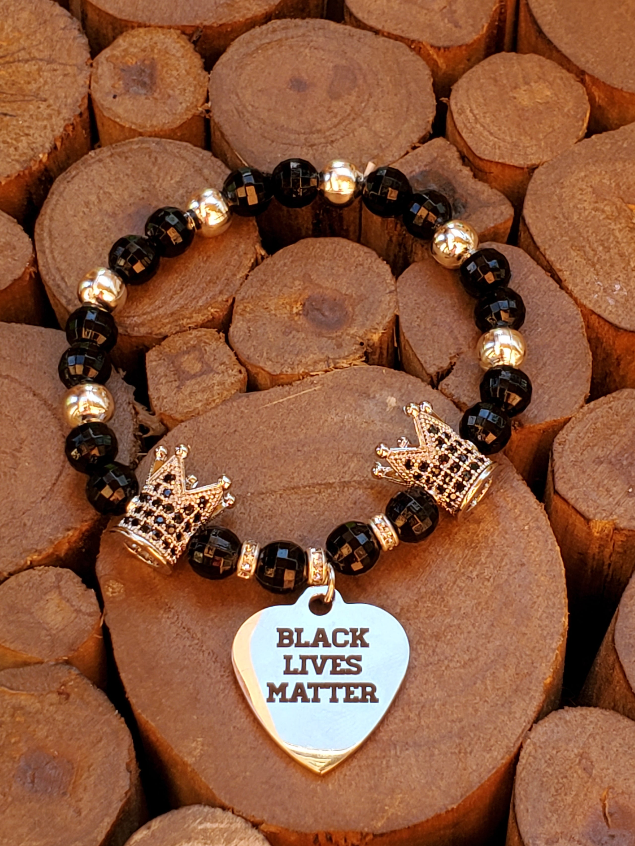 Blm beaded on sale bracelet